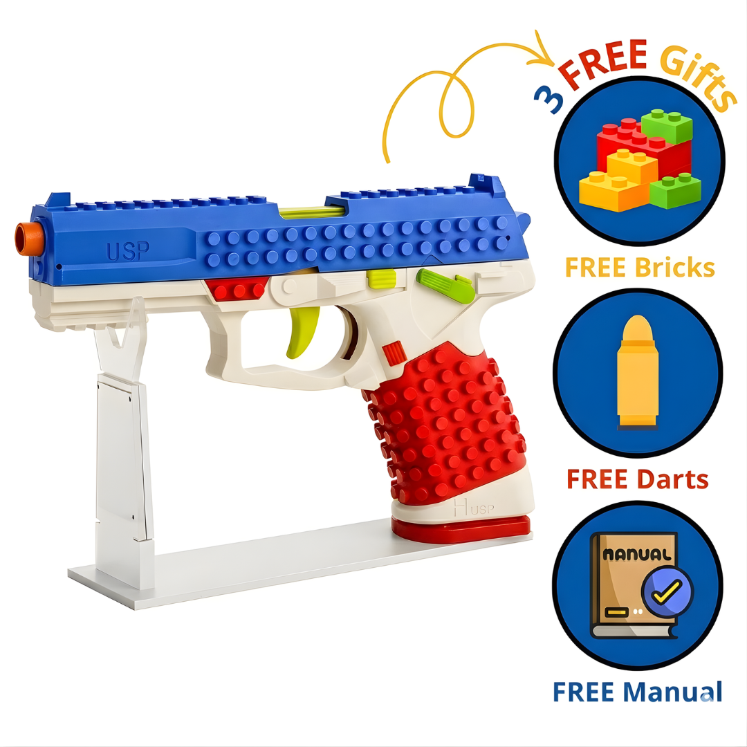 TheBrickBlaster™ Buildable Blaster