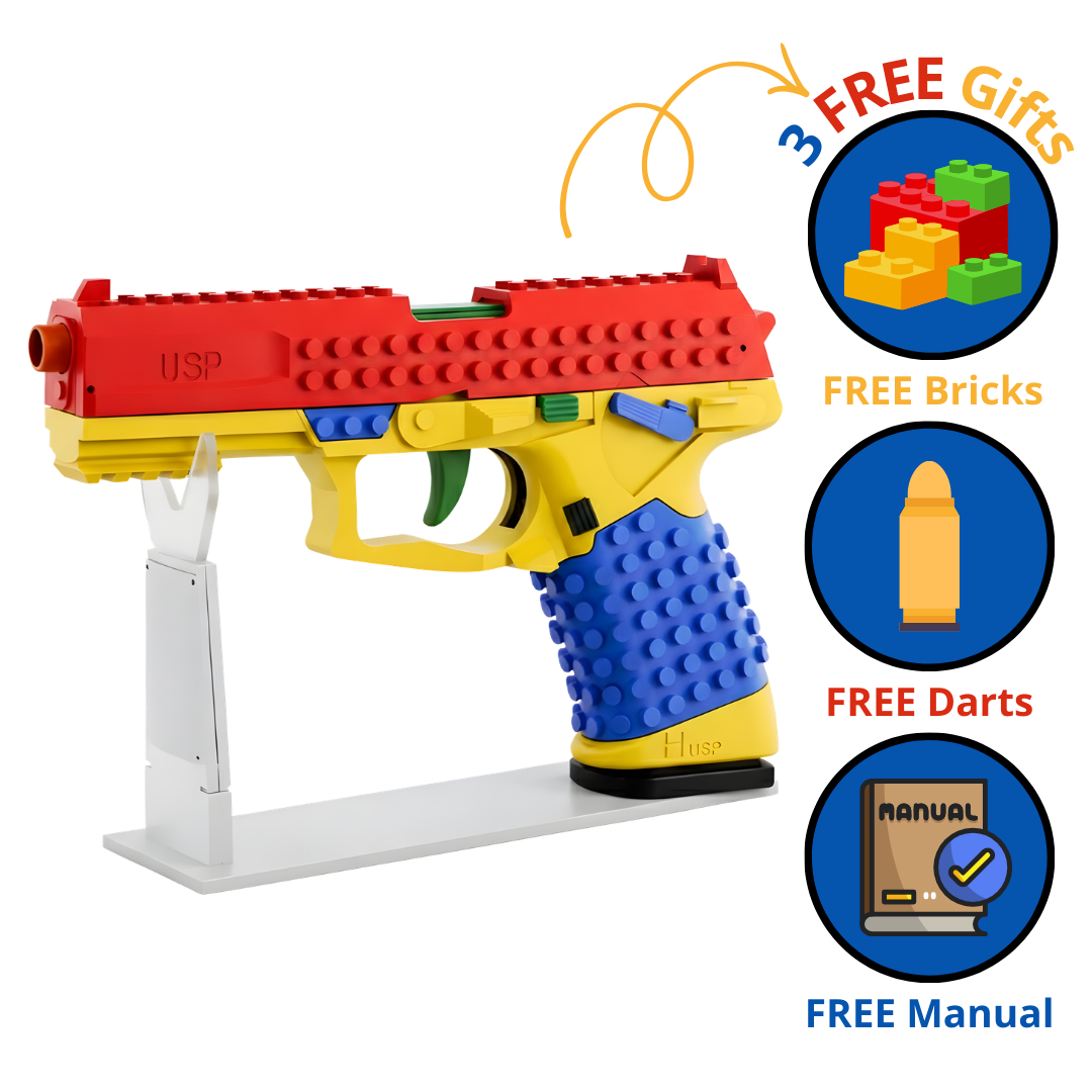 TheBrickBlaster™ Buildable Blaster