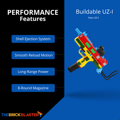 TheBrickBlaster™ Buildable UZ-I